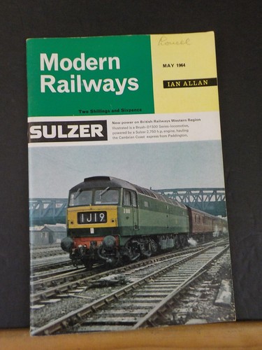 Modern railways 1964 - railways,