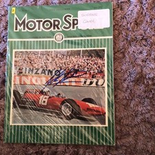 Motorsport  Magazine SIGNED By