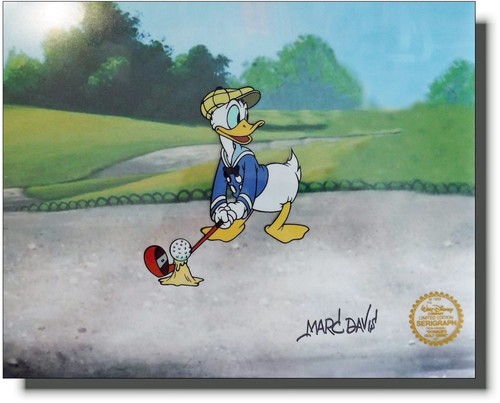 Donald duck golf - golf, hand