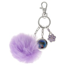 Disney Frozen Pom Pom Purse Keychain Watch Key Fob   FNFKD16053