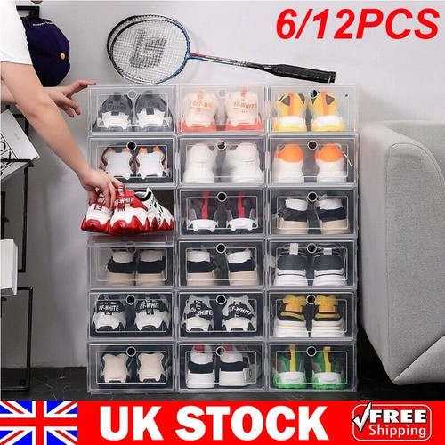 12x stackable foldable boxes - 6/12x,