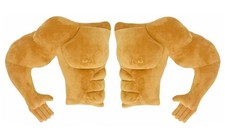 Muscle man arm - man, pillow