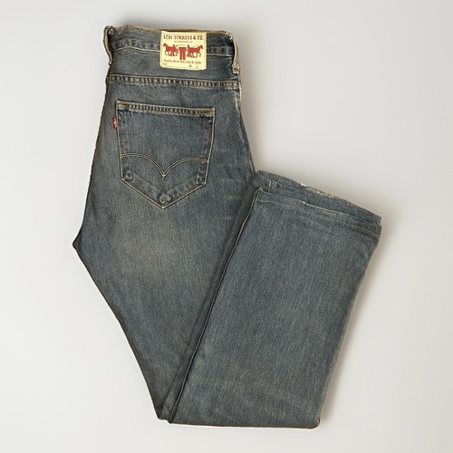 Levi 501 blue jeans - blue, size