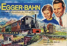 EGGER-BAHN 1965/66 CATALOGUE IN GERMAN
