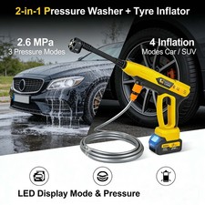 Cordless 2 in 1 Car Pressure