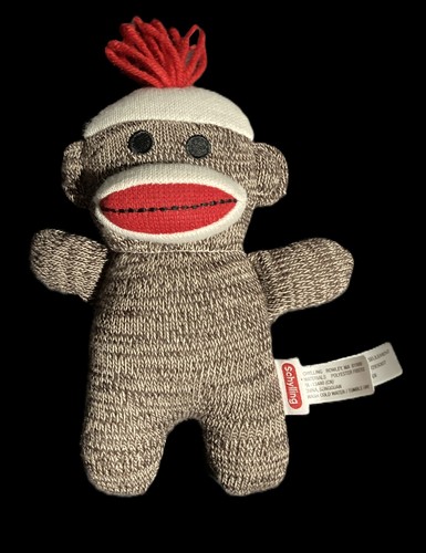 Schylling sock monkey baby - monkey,
