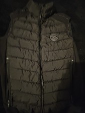 Zavetti Canada Men's Gilet Puffer Jacket Body Warmer Black