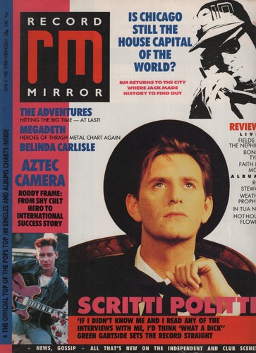 Record mirror magazine - record,