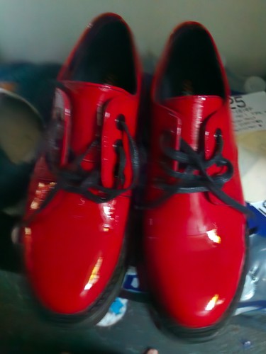 Heavenly feet red shoe size - size, 6