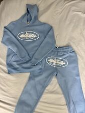 blue corteiz tracksuit 