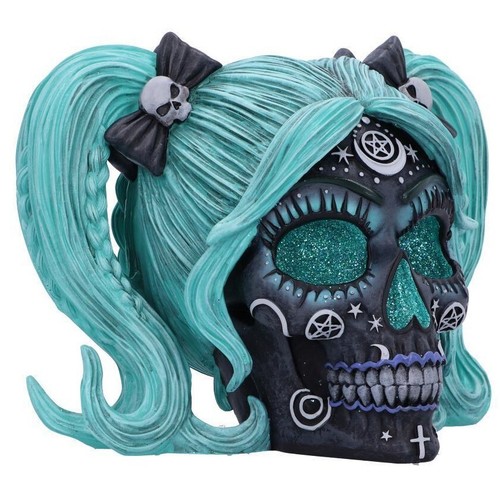Skull figurine nemesis now - skull,