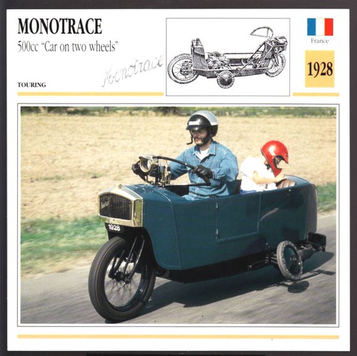 1928 monotrace 500cc car - monotrace,