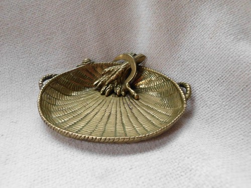 Antique metal pocket - metal,