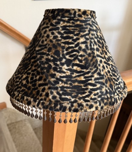 Leopard print lamp shade - leopard, w