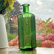 Hexagonal green vintage - 8,