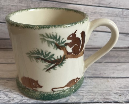 Brixton pottery mug - pottery, woodland