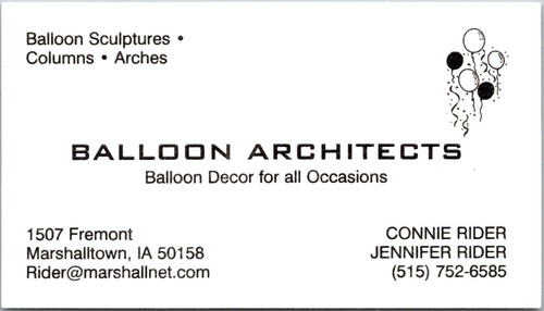Balloon architects rider - balloon,