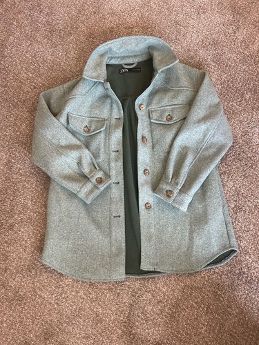 Zara grey wool - blend, oversized