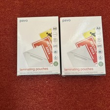 2x Pavo A6 Gloss Laminating