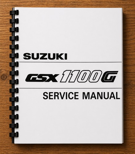 Suzuki gsx1100g service - gsx1100g,