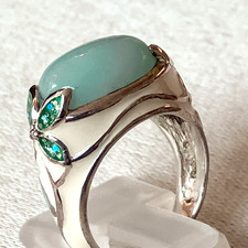925 Sterling Silver Amazonite