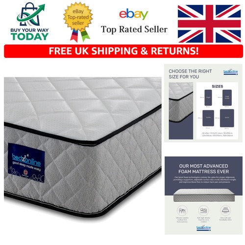 Made hybrid mattress 4ft6 - mattress,