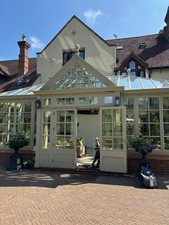 Conservatory glazed roof bespoke hardwood 9x5 metres