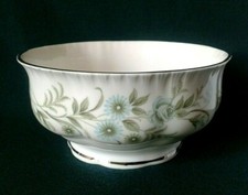 PARAGON DEBUTANTE SUGAR BOWL BONE CHINA TEA SET SUGAR BASIN BLUE ROSES & FLOWERS