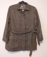 Klass Collection Female  Trench Coat Uk 16 khaki Green