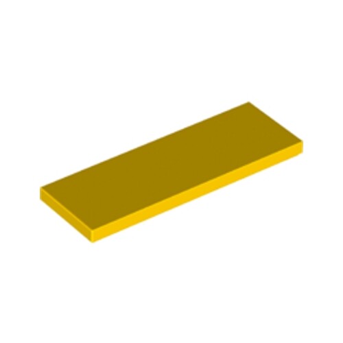 Lego bricks bright yellow - 6x,