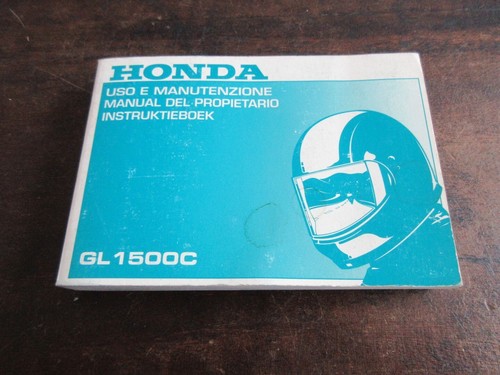 Honda gl1500c 1997 - gl1500c, uso