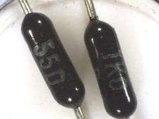 10x 1k0 0.1% 0.25W precision  metal film resistors RC55 1k 1000 102 