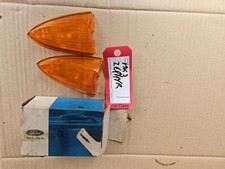 NOS FORD ZEPHYR MK3 PAIR of  REAR LIGHT INDICATOR LENSES