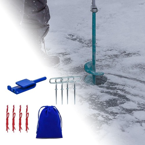 Ice fishing anchor tool - anchor,