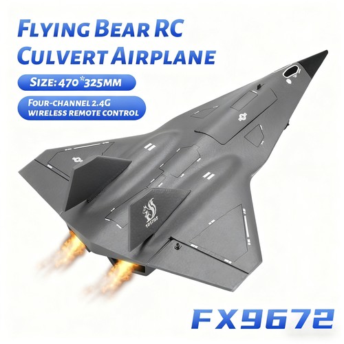 New airplane 72 fx9672 - rc, sr-72