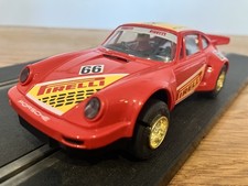 Scalextric C125 Porsche 911 Turbo #66 Pirelli Rare Slot Car Unboxed