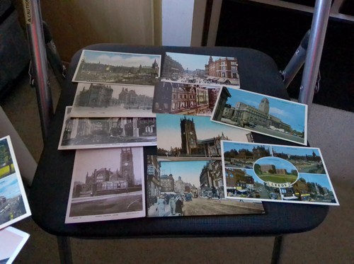Job lot vintage postcards - lot,