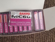 Sanyo MC60 Micro Cassette Tape