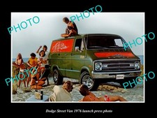 Dodge Street Van 1976 Launch