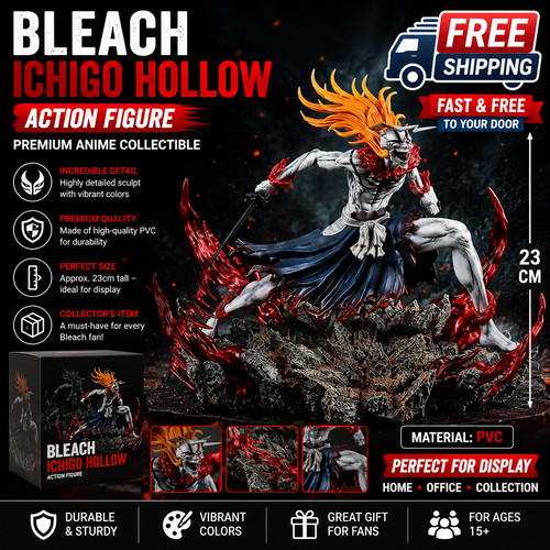 Bleach ichigo hollow - hollow, action