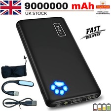 90000000mah Power Bank USB-C Pack Backup Battery Fast Charger For Mobile Phone