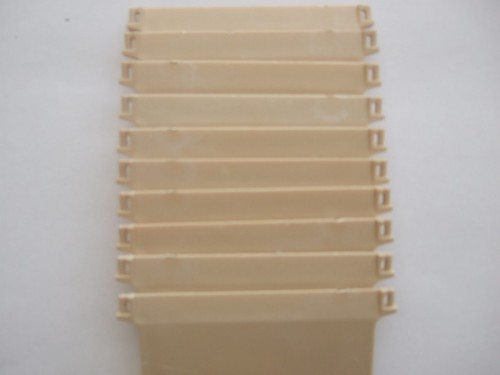 Beige vertical blind bottom - vertical,