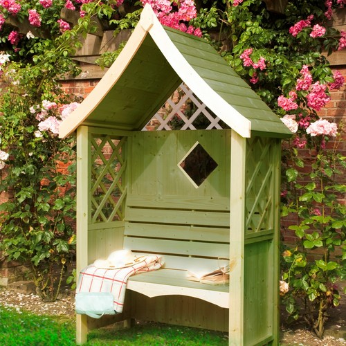 Shire rose arbour seat - rose,