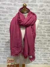 Pashmina style scarf Mylab wrap muted raspberry boho glam soft oblong  S617