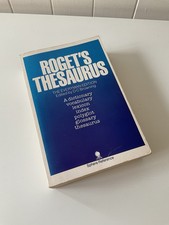 Vintage Roget's Thesaurus The Everyman Edition 1988 DC Browning Paperback