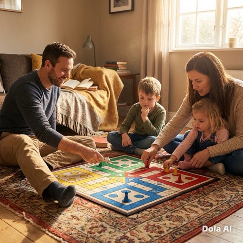 Large ludo carpet - ludo,