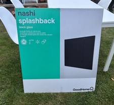 GoodHome Nashi Black Glass
