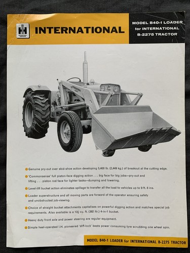 International harvester b40 - international, b40-1