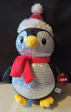 Dog Toy - Christmas PENGUIN  -