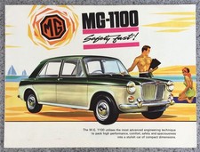 MG 1100 Car Sales Brochure Apr